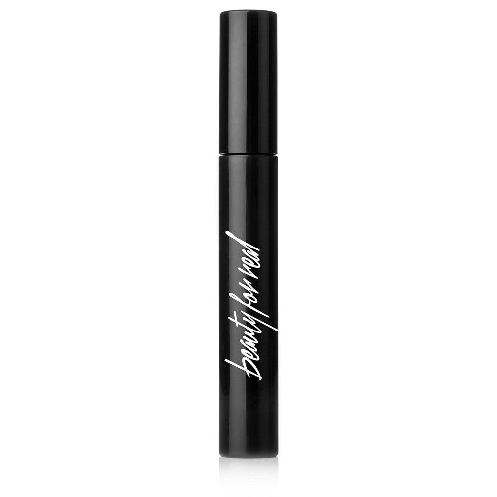Beauty For Real Hi-Def Mascara, Just Black, 0.31 fl oz - Volumizing & Curling, Humidity & Smudge Proof, Micro Brush for Versatile Application