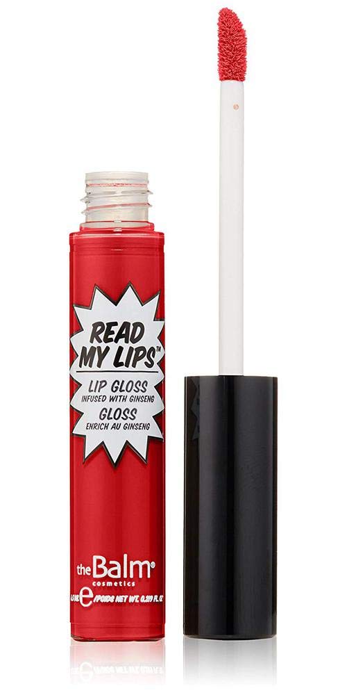 theBalm Read My Lips Lip Gloss, Wow! Highly-Pigmented, Ultra Moisturizing