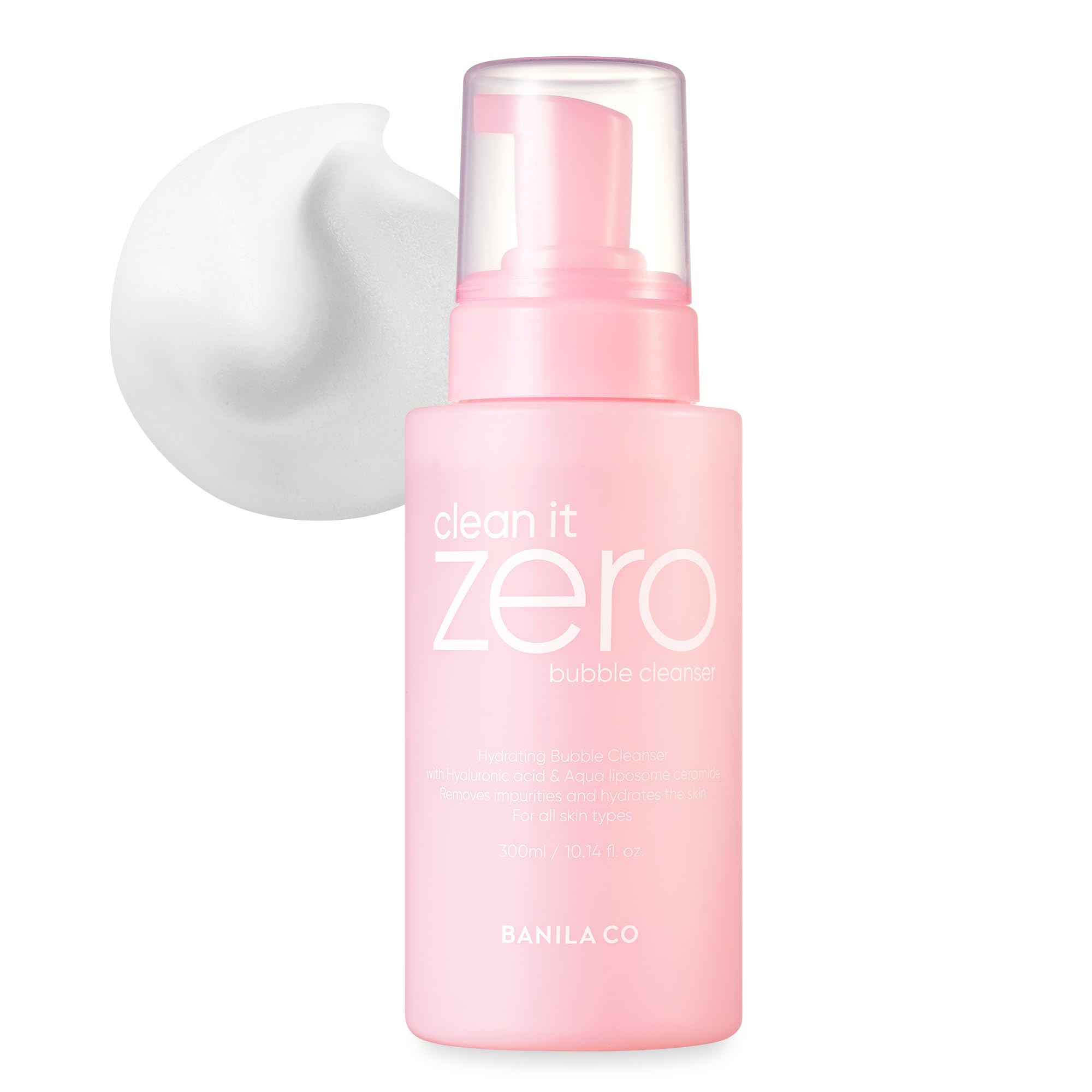 BANILA CO Clean It Zero Amino Bubble Cleanser  pHBalanced (10.14 fl oz)