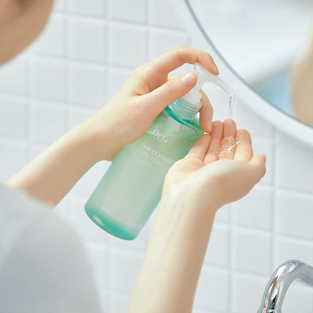 Dr.G Ph Cleansing Gel Foam, 200Ml - Gel Cleanser Face Wash, Gel Face Wash, Korean Skin Care Coreano, Korean Skincare, K Beauty S