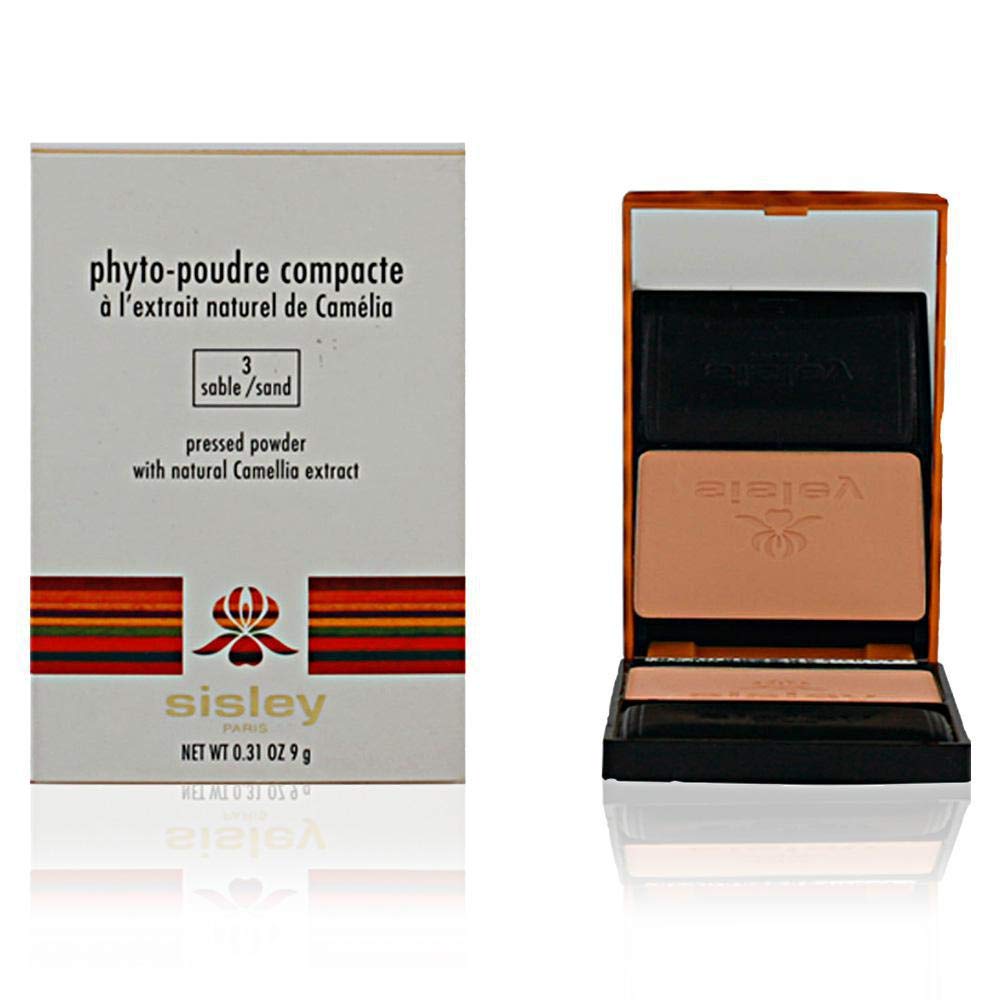 Sisley Phyto Poudre Compacte Pressed Powder, No. 1 Transparent Mate, 0.31 Ounce
