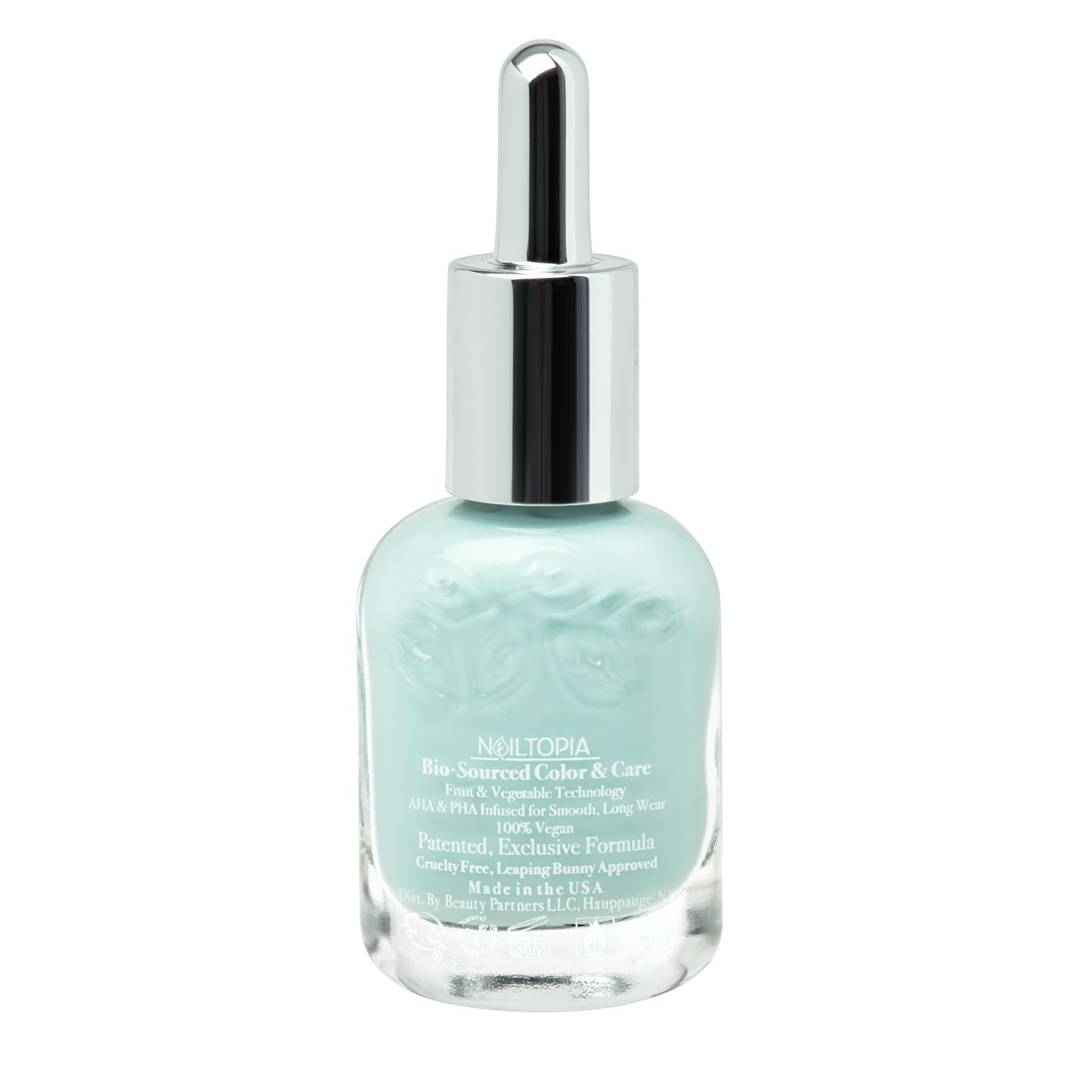 Nailtopia - Plant-Based Chip Free Nail Lacquer - Non Toxic, Bio-Sourced, Long-Lasting, Strengthening Polish - That's The Tea (Ic