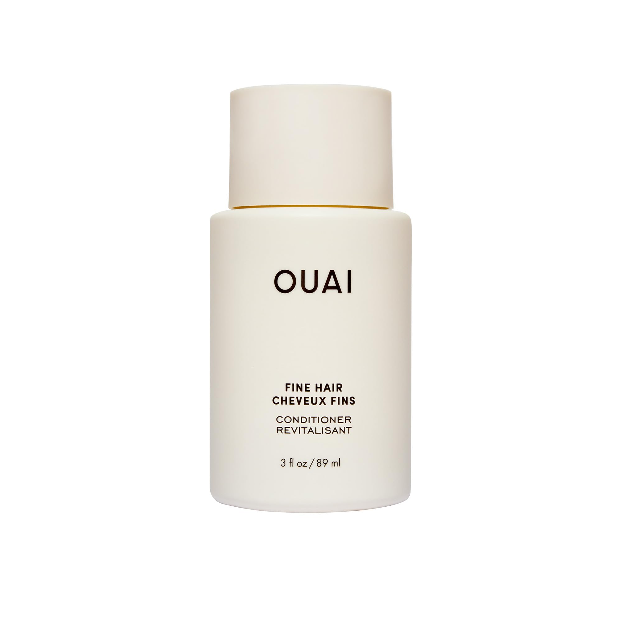 OUAI Fine Hair Conditioner Travel Size - Volumizing Conditioner for Fine Hair with Keratin, Biotin & Chia Seed Oil - Adds Softne