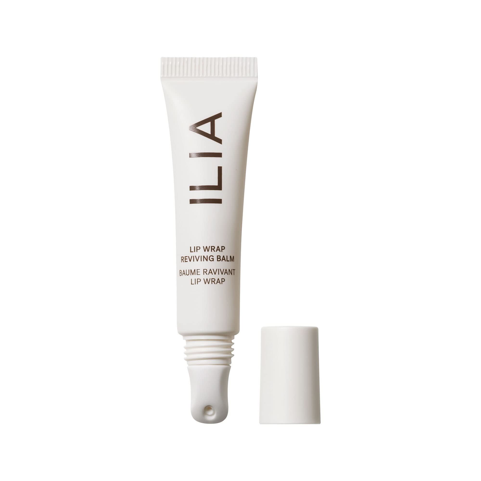 ILIA - Lip Wrap Reviving Balm | Non-Toxic, Vegan, Cruelty-Free, Plumping Moisturizer with Long Lasting Hydration (Lucid, 0.23 fl