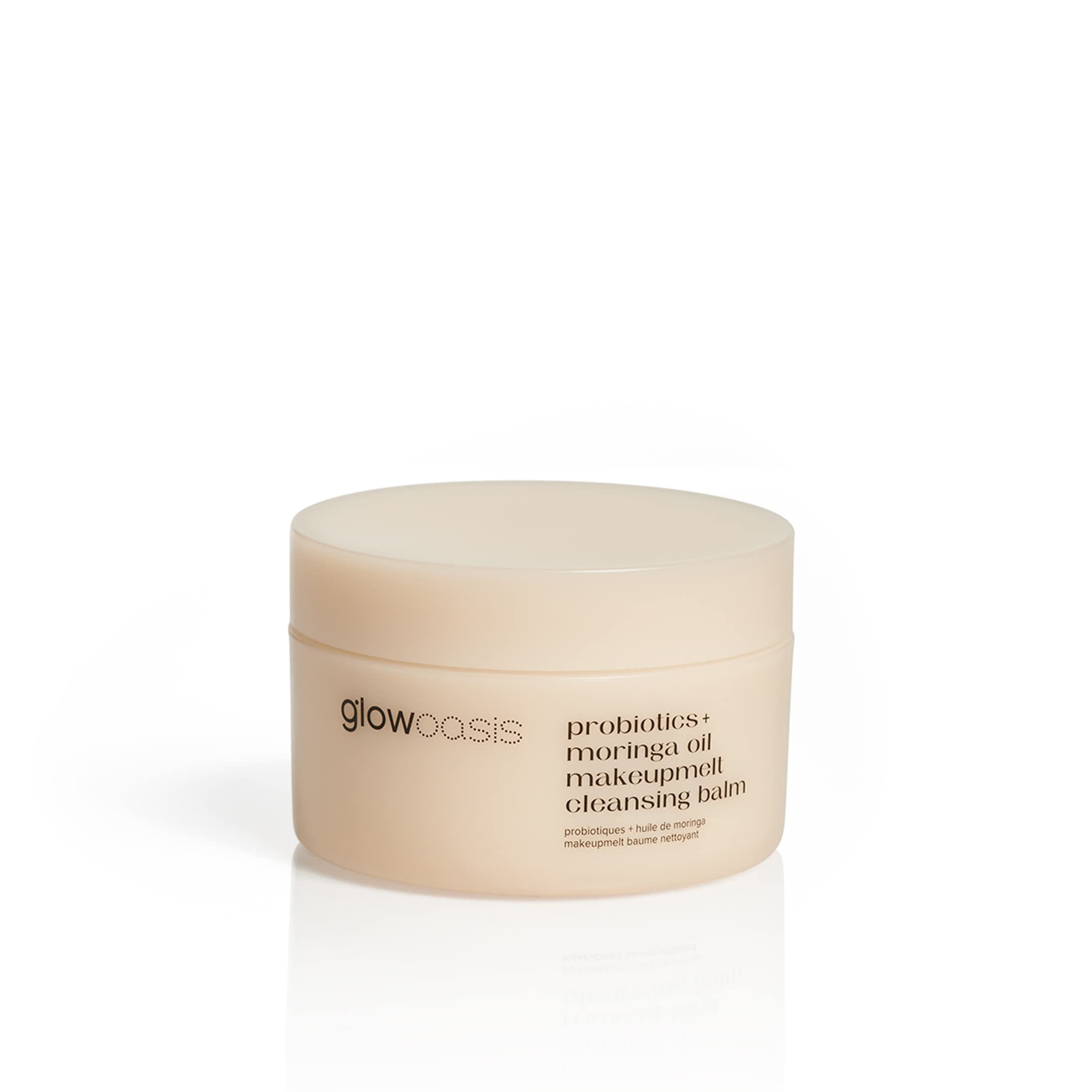glowoasis Probiotics and Moringa Oil Makeupmelt Cleansing Balm, Makeup Remover, Make Up Remover Balm for Face & Eye, Non-Strippi