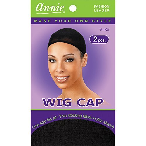 Wig Cap (24 pack) - Black, Weaving, stretchable, fishnet, snood, hair, stocking wig cap