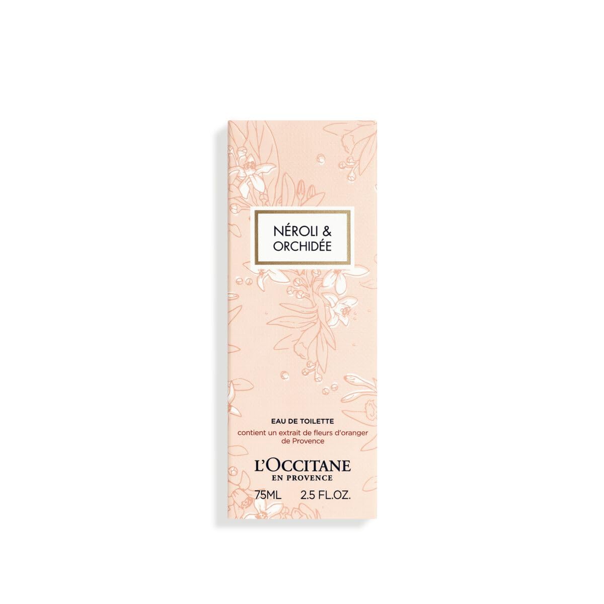 L'Occitane Neroli & Orchidee Eau De Toilette: Enchanting And Radiant Fragrance, Citrus Scent Paired With Notes Of Sophisticated