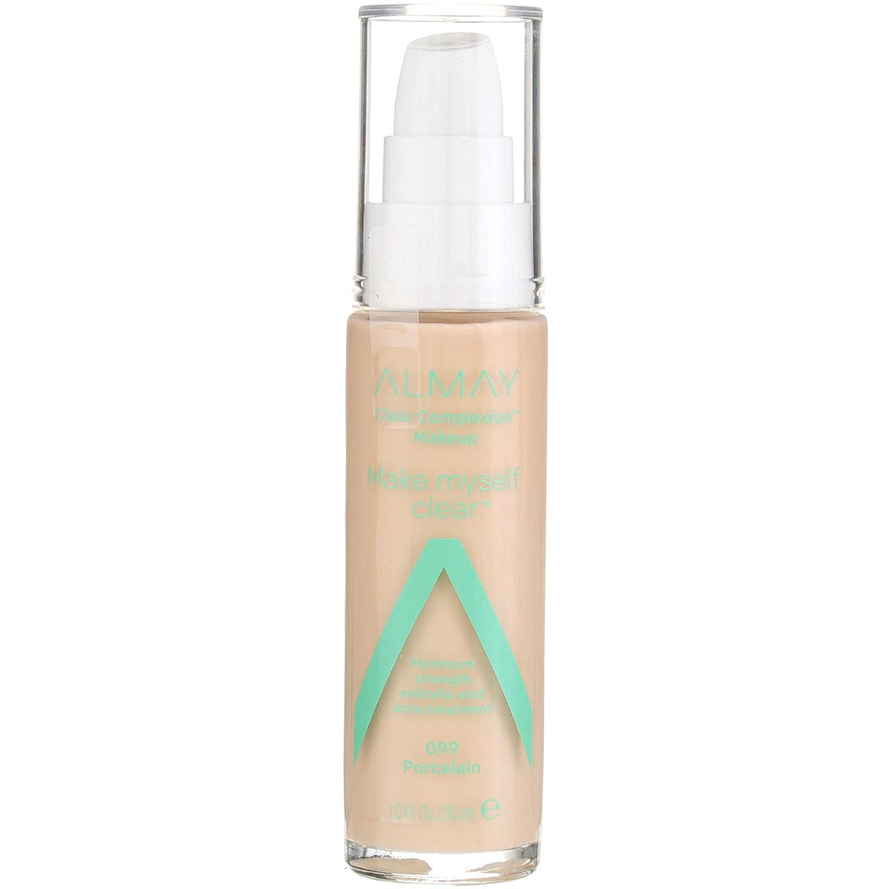 Almay clear complexion Makeup 099 Porcelain  1oz