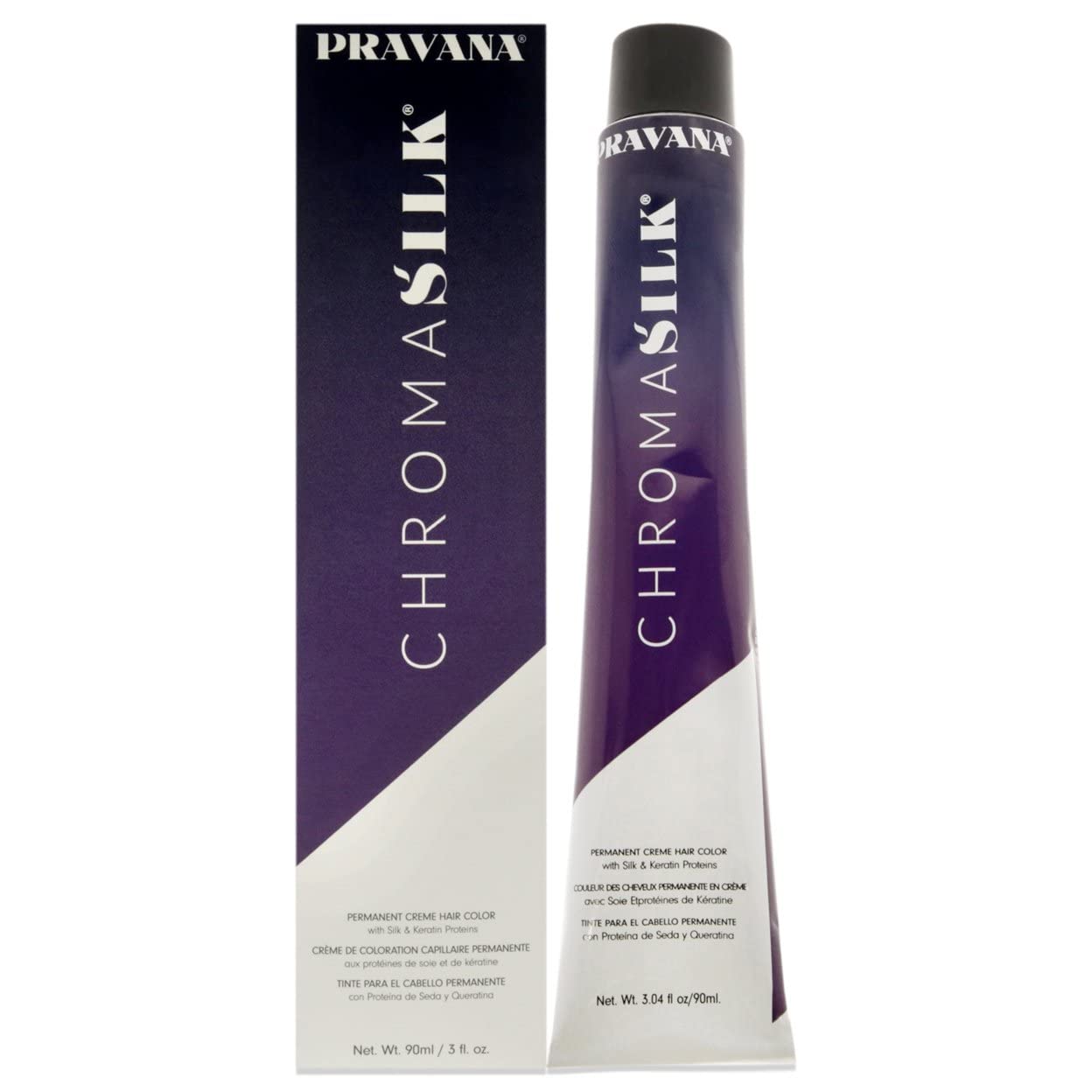 Chromasilk Creme Hair Color - 6.37 Dark Golden Violet Blonde By Pravana For Unisex - 3 Oz Hair Color