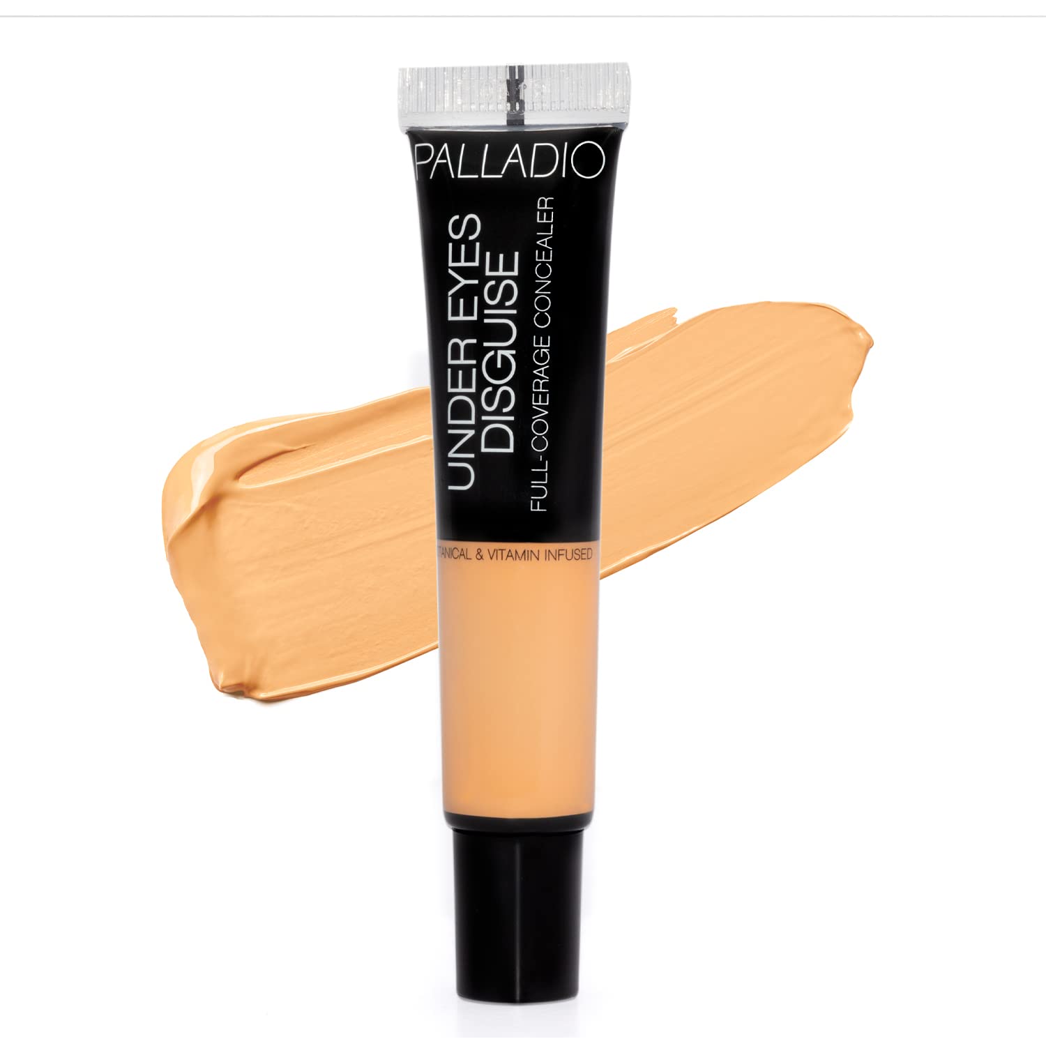 Palladio Under Eyes Disguise Full Coverage Concealer, Lemonade, 0.35 oz, Creamy Face and Eye Concealer, Evens Skin Tone, Conceal