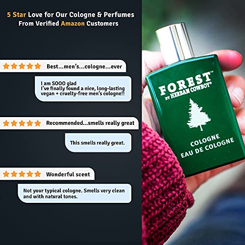 Herban cowboy Mens cologne, Forest, 17 Ounce