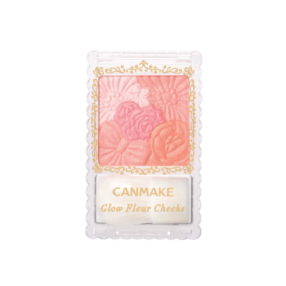 CANMAKE Glow Fleur Cheeks [01] Peach Fleur