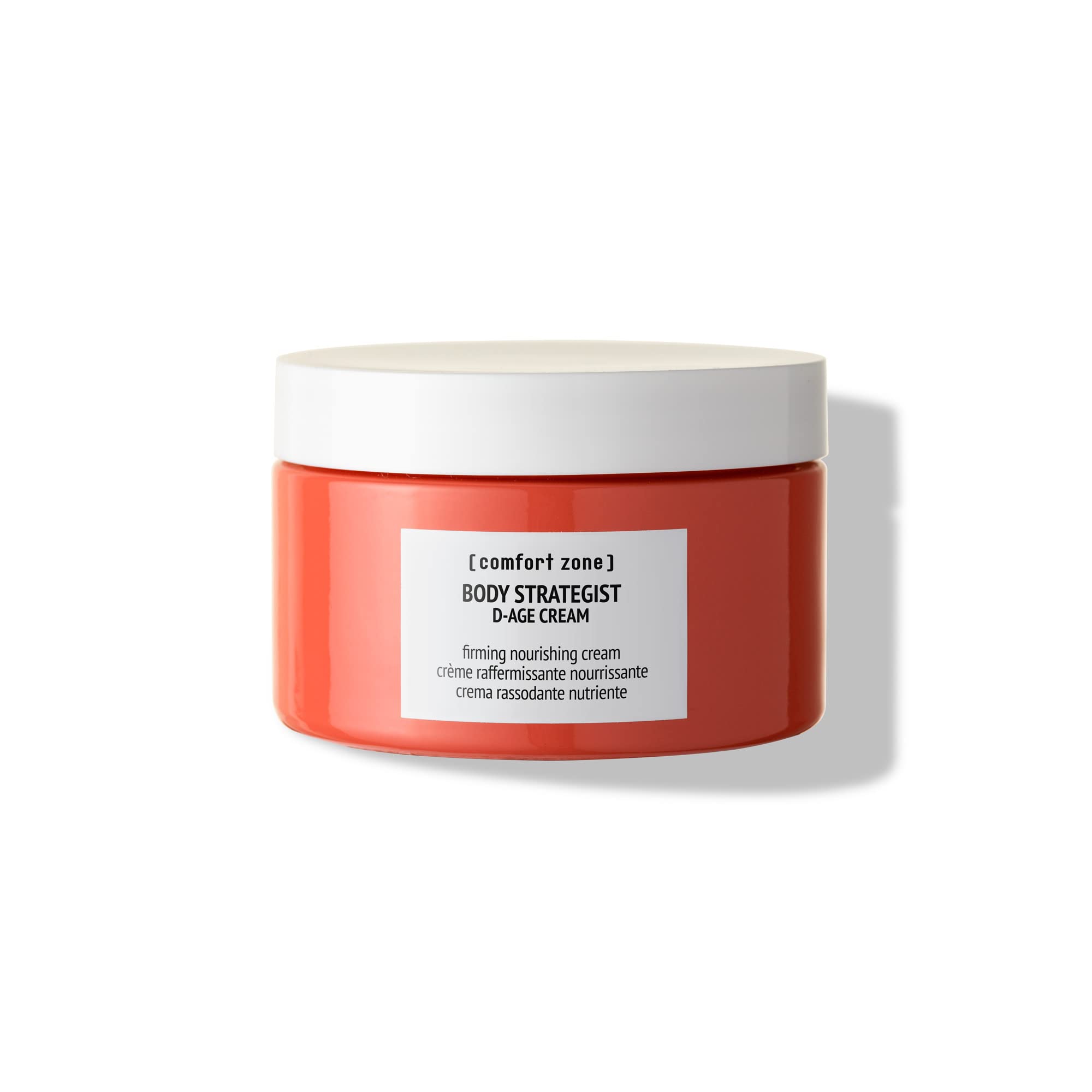 [ Comfort Zone ] Body Strategist D-Age Cream | Nourishing Firming Body Cream To Help Improve Tissue Tone, For Dry Skin, 6.36 Oz.