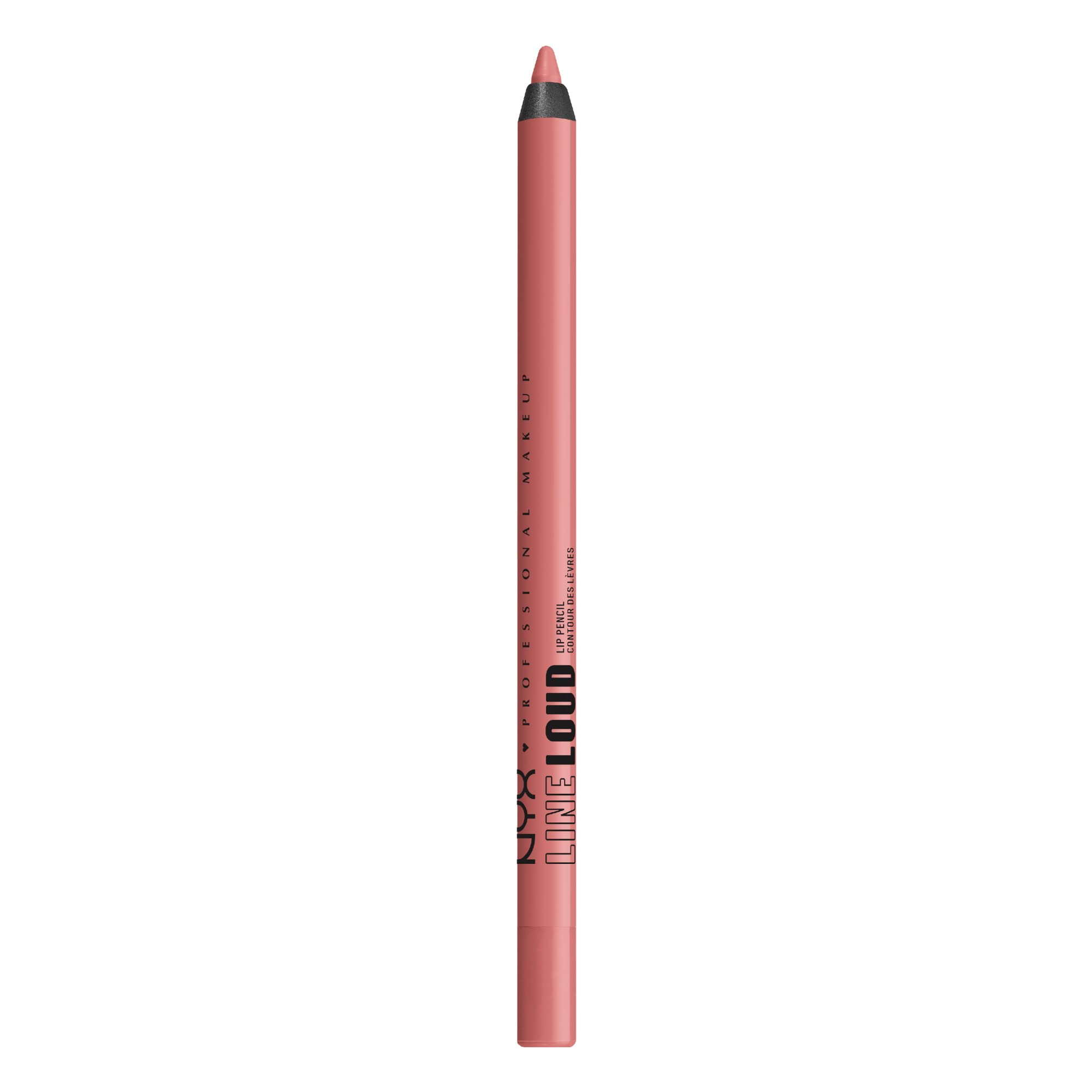 NYX PROFESSIONAL MAKEUP Line Loud Lip Liner, Longwear and Pigmented Lip Pencil with Jojoba Oil & Vitamin E - Born To Hustle (Mut