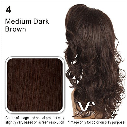 Vivica A. Fox Olivia-V New Futura Fiber, Deep Lace Front Wig In Color 4