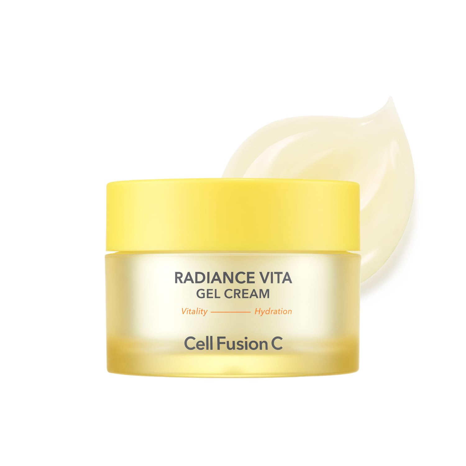 Cell Fusion C Radiance Vita Gel Cream, Bouncy, Hydrating Gel Moisturizer with 3 Vitamins and Hyaluronic Acid, Bright and Radiant