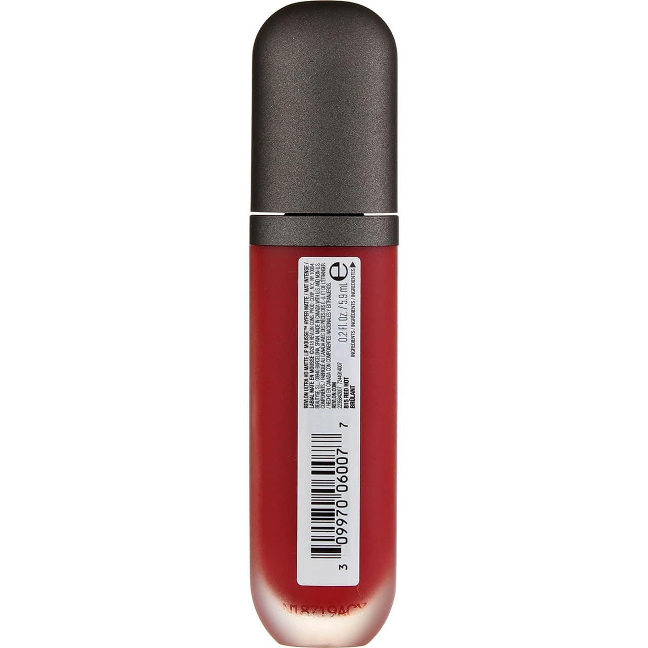 Revlon Ultra Hd Lip Mousse Hyper Matte Red Hot .25Oz