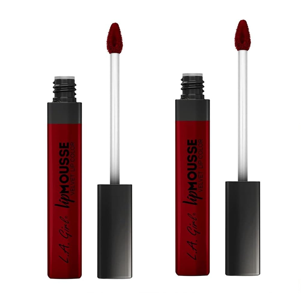 Pack Of 2 L.A. Girl Lip Mousse Velvet Lip Color, Slay Glc790