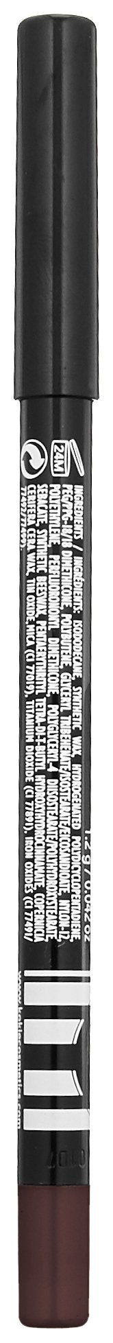 Kokie Cosmetics Waterproof Velvet Smooth Eyeliner Pencil, Chocolate, 0.042 Ounce
