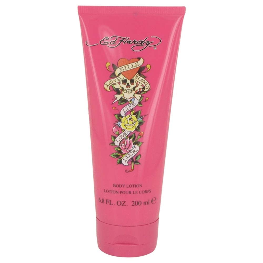 Christian Audigier Ed Hardy Body Lotion For Women, 6.8 Oz