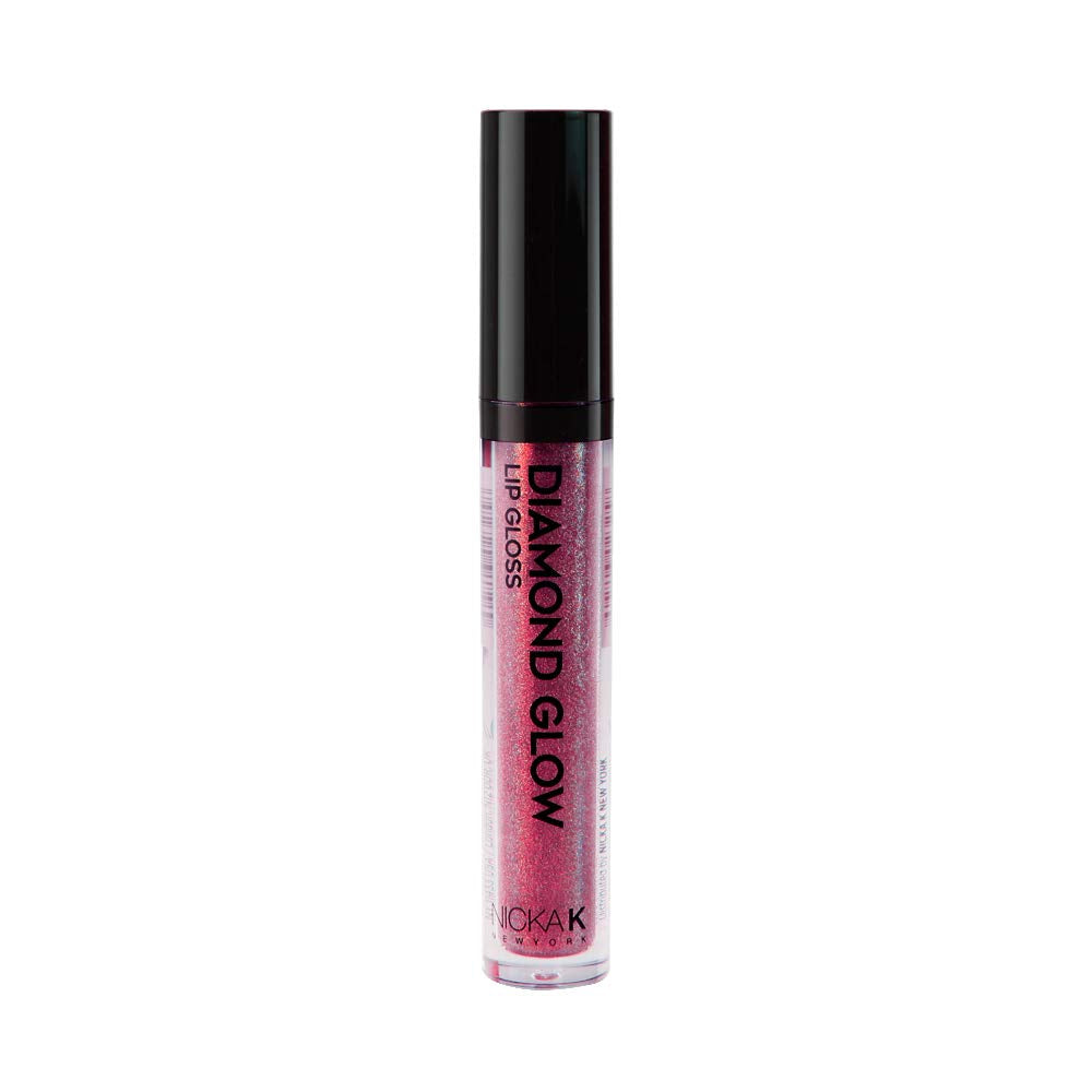 Nicka K Diamond Glow Lip Gloss, Dazzling, 3.7G