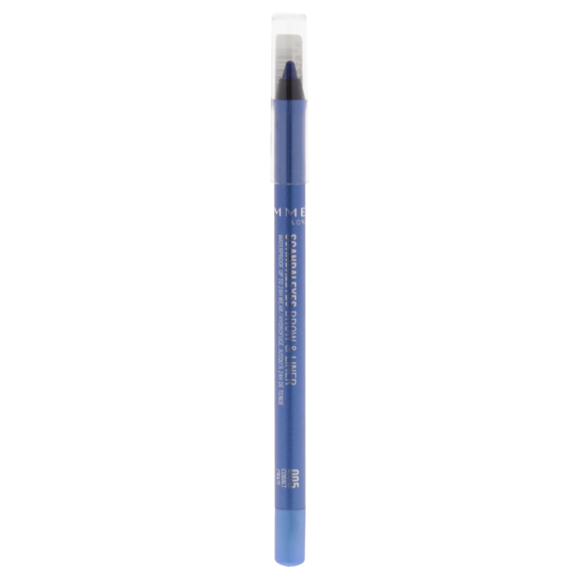 Rimmel Scandaleyes Waterproof Brow And Liner Kajal, Cobalt Craze