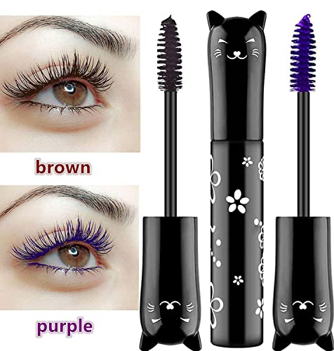 Lgszgdcn Blue Lashes Extensions Mascara Makeup Voluminous Original Volume Building Waterproof Fast Dry Eyelashes Curling Lengthe