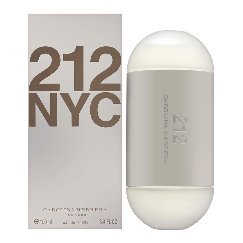 Carolina Herrera 212 Eau De Toilette Spray For Women, 3.4 Fluid Ounce