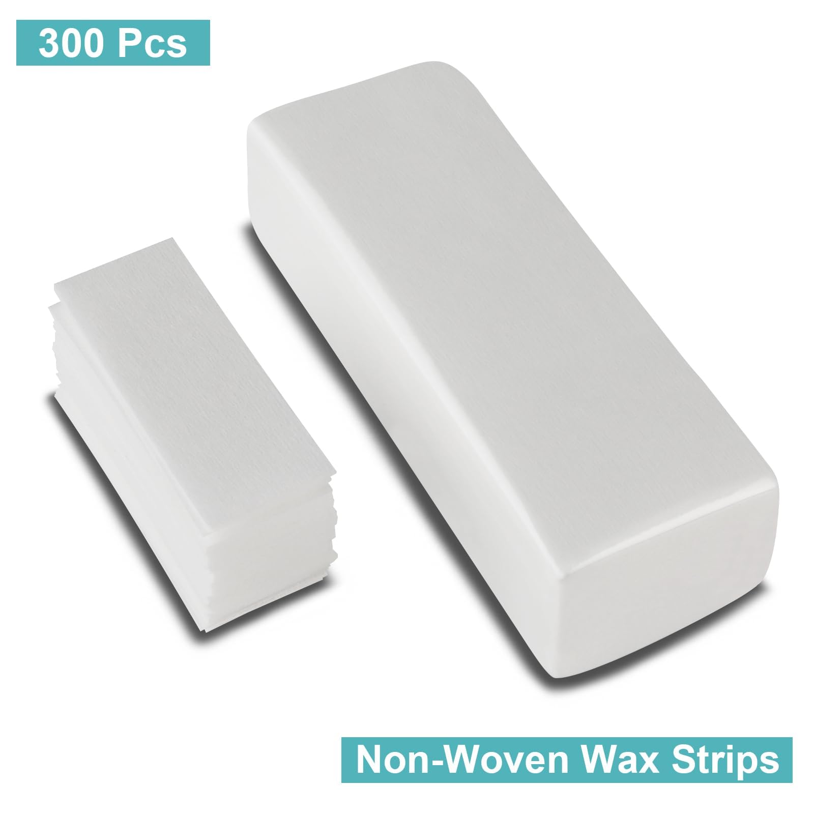 Wax Strips, Non-Woven Waxing Strips For Sugar Wax And Soft Wax, Skin-Friendly Depilatory Wax Paper, Eyebrow, Face, Bikini, Body