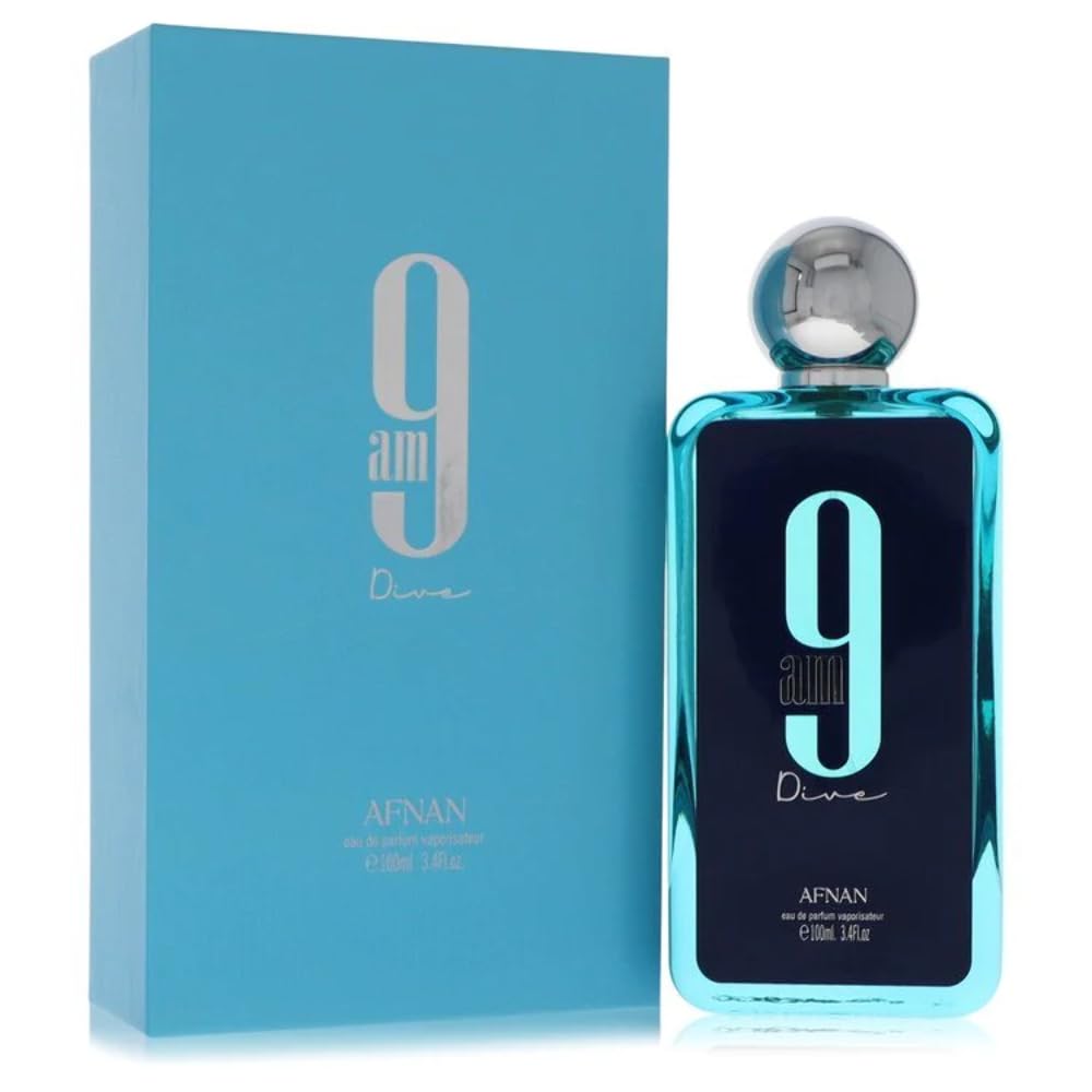 9Am Dive By Afnan, 3.4 Oz Eau De Parfum Spray For Unisex
