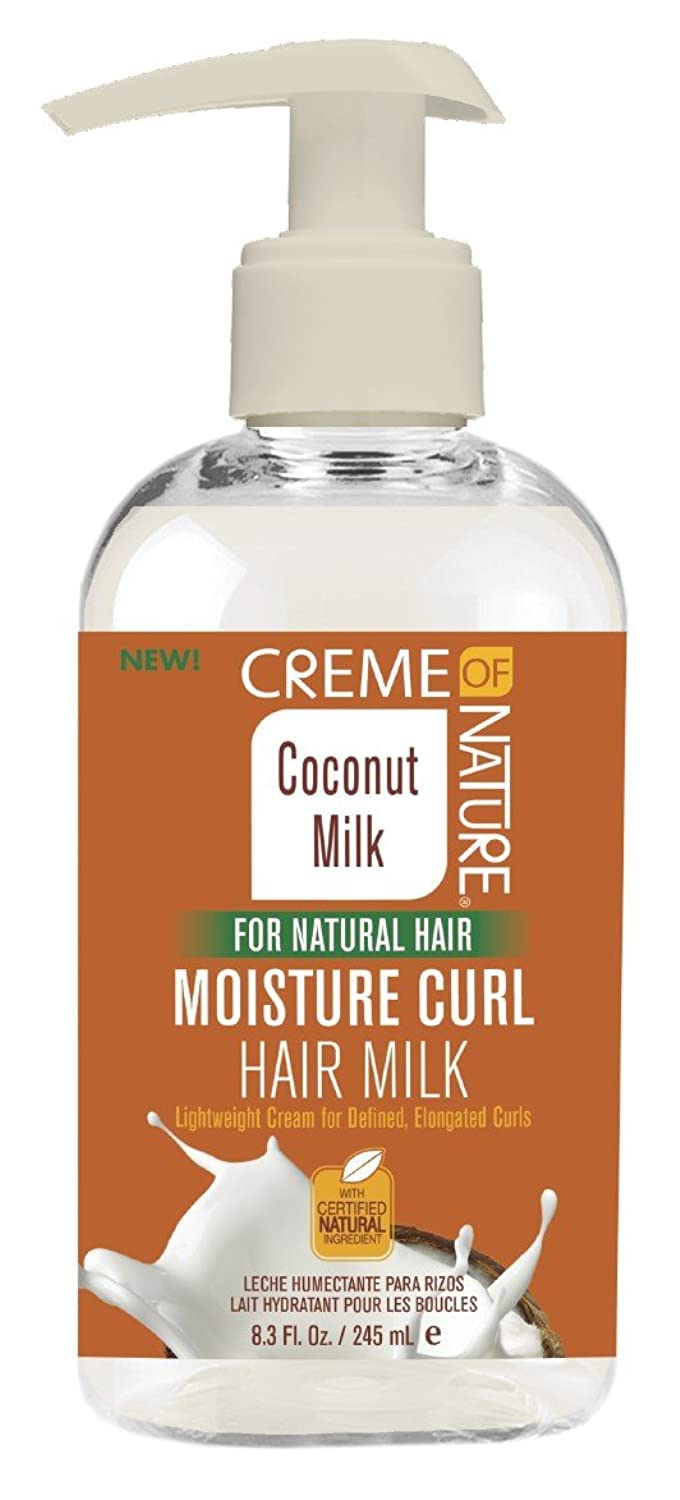 Creme Of Nature Coconut Milk Moisture Curl Hair Milk 8.3 Ounce (245Ml)