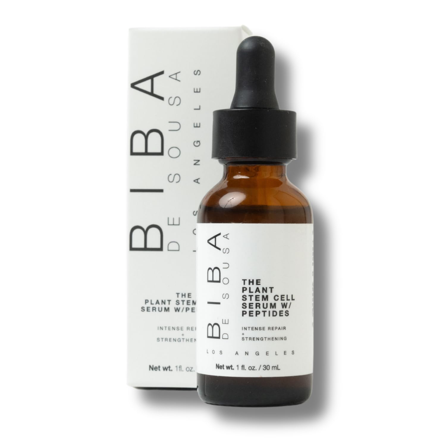 Biba de Sousa The Plant Stem Cell Peptide Serum - Intense Repair, Hydration & Youthful Glow with Plant Peptides, Hyaluronic Acid