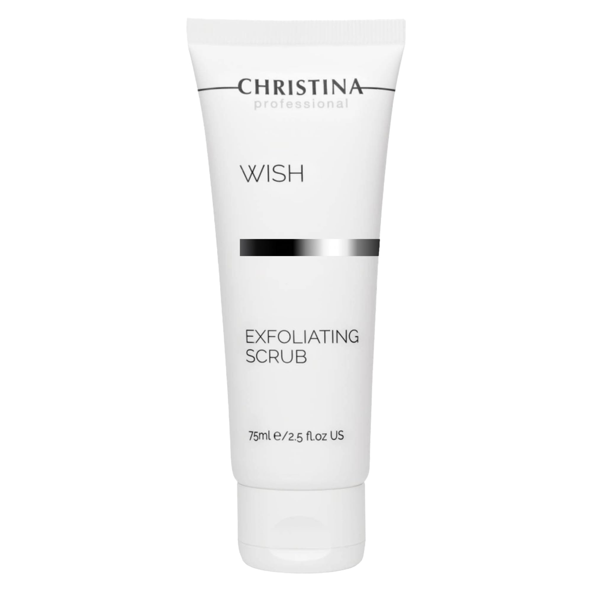 Christina Wish Deep Exfoliating Face Srub - 75ml - Open Keratin Clogs and Deep Cleanse Skin with Mint Essence and Fine Crystals 