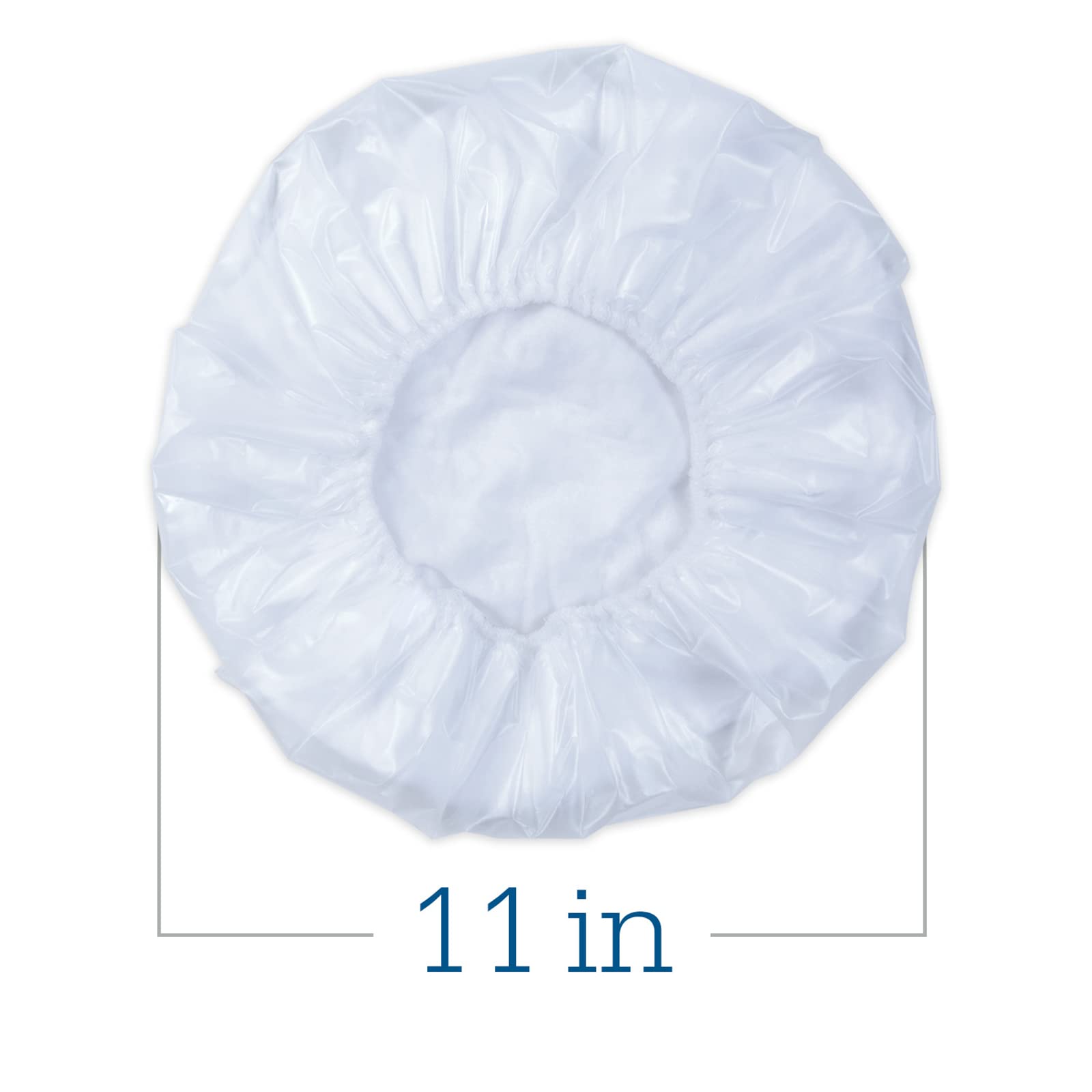 Stryker - Sage Pre-moistened Shampoo Cap - 40 Packages, Ultra-soft Fabric Lining, with Shampoo, Conditioner, Detangler & Rinse-f