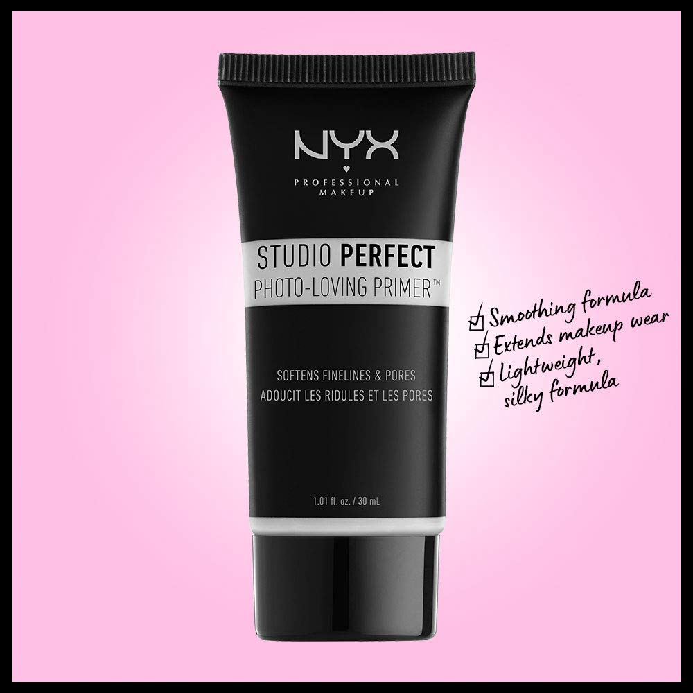 NYX PROFESSIONAL MAKEUP Studio Perfect Primer - Vegan Face Primer, Clear, 1.01 Fl Oz, Model SPP01