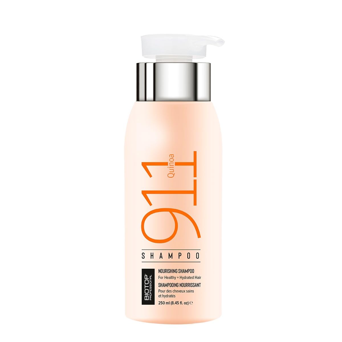 Biotop Professional 911 Shampoo Quinoa 500Ml Pack Of 2|Unisex |It Hydrates & Restore HairS Shine| With Quinoa & Vitamin E For Co