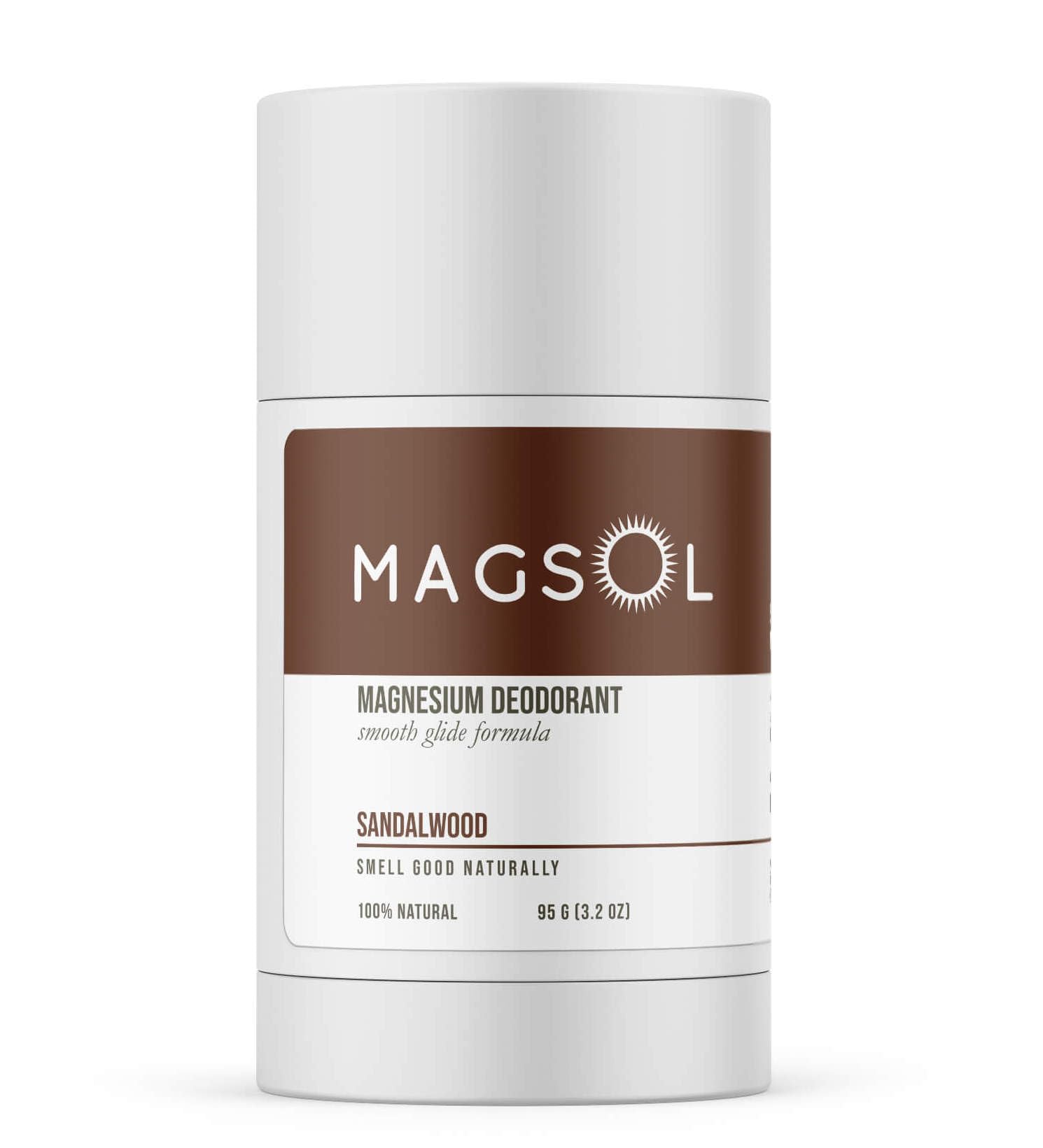 MAGSOL Natural Deodorant for Men & Women - Mens Deodorant with Magnesium - Perfect for Ultra Sensitive Skin, Aluminum Free Deodo