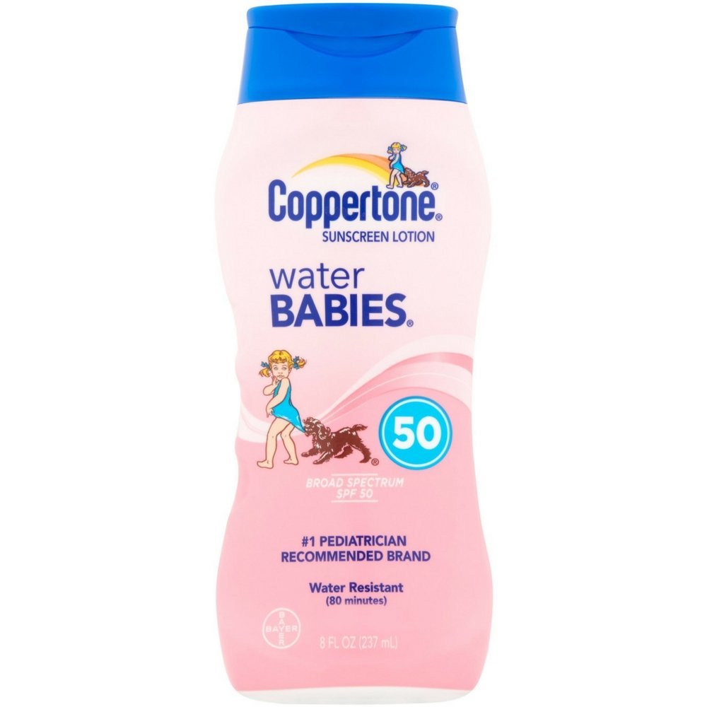 Coppertone Waterbabies Sunscreen Lotion Spf 50, 8 Oz