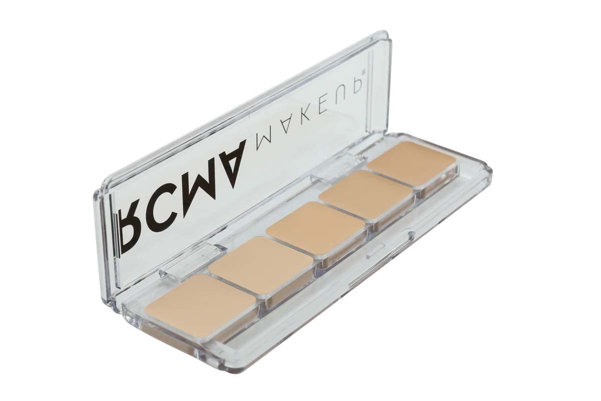Rcma 5 Part ''Series Favorites'' Palette Ka Series, Perfect For Professional Makeup Artists, Foundation Highlight Or Contour, Lo
