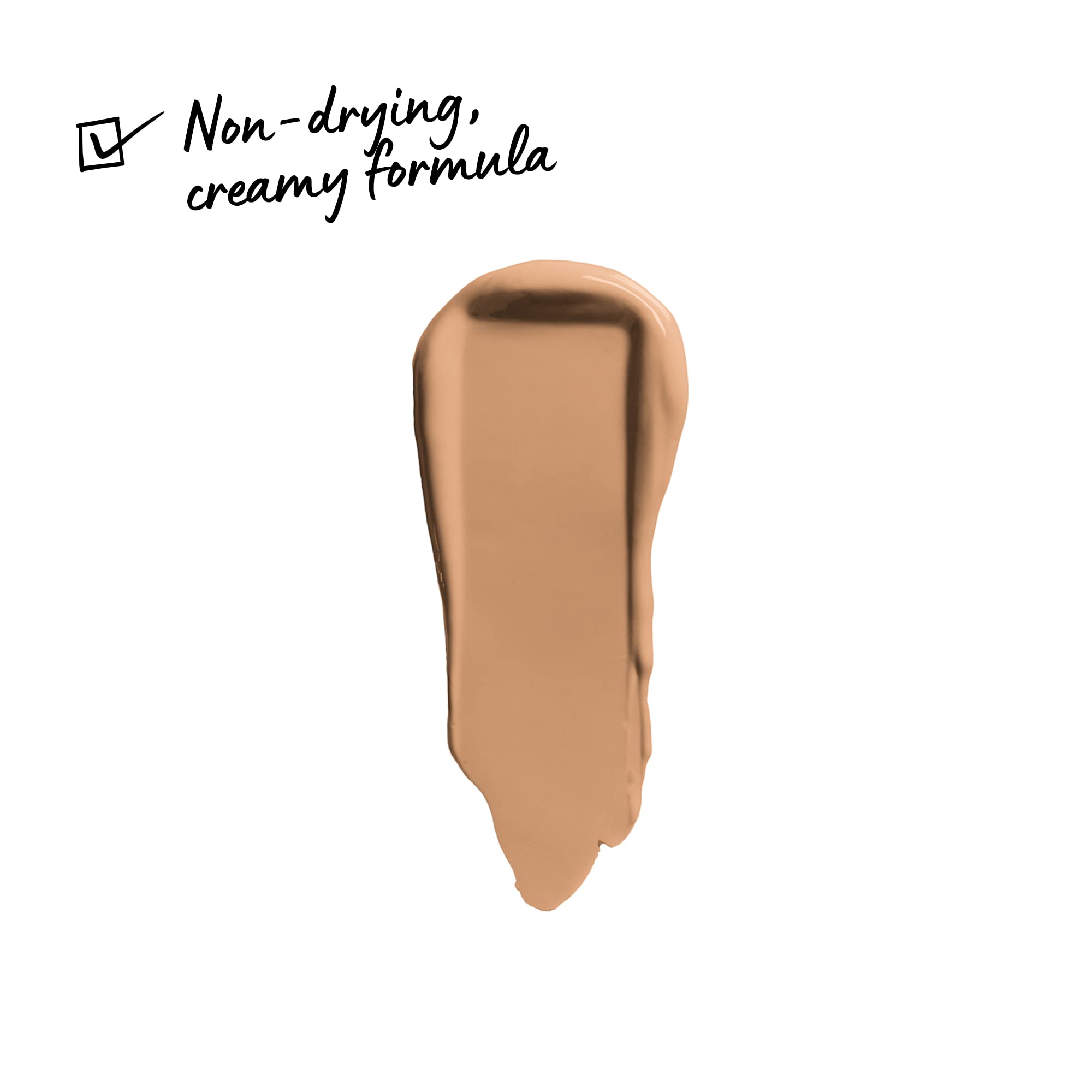 Nyx Professional Makeup Cant Stop Wont Stop Contour Concealer, 24H Full Coverage Matte Finish - Natural