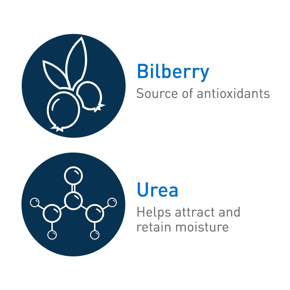 Cerave Moisturizing Cream For Diabetics Dry Skin, Urea Cream With Bilberry For Face And Body, Fragrance Free & Paraben Free, 8 O