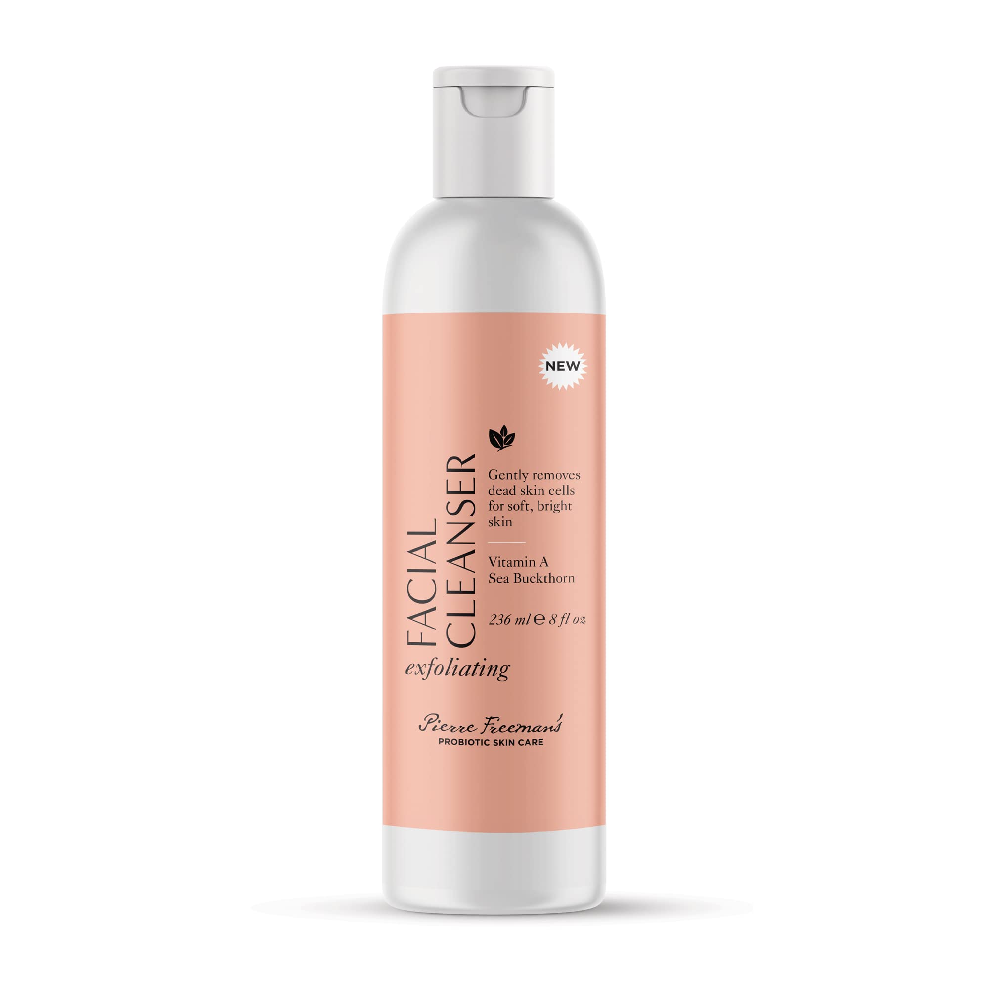 Pierre Freemans ProBiotic Exfoliating Facial Cleanser with Vitamin A and Sea Buckthorn (8 oz.)