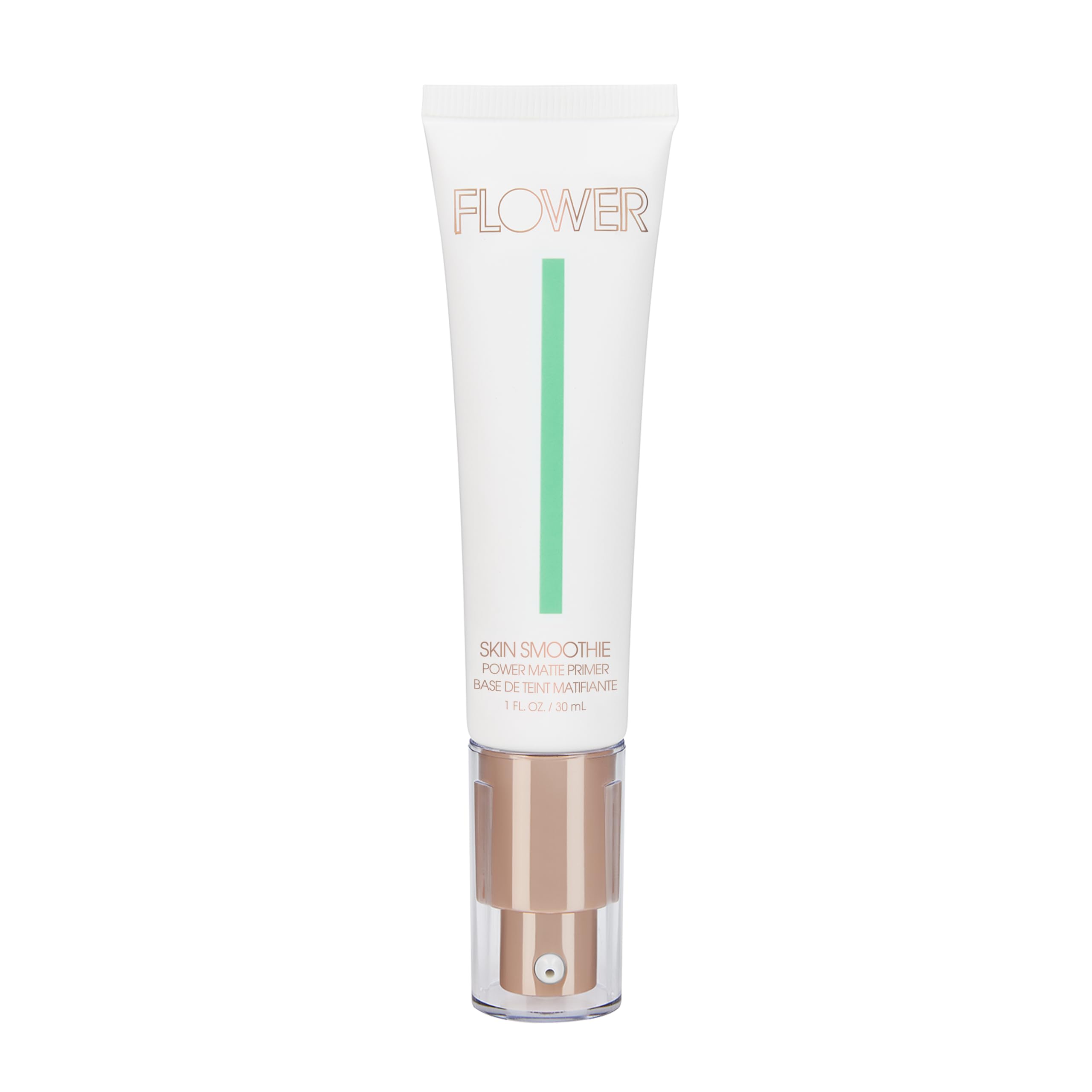 FLOWER BEAUTY By Drew Barrymore Skin Smoothie Power Matte Primer - Smoothes Skin + Mattifying Effect Blurs Pores + Blemishes - A