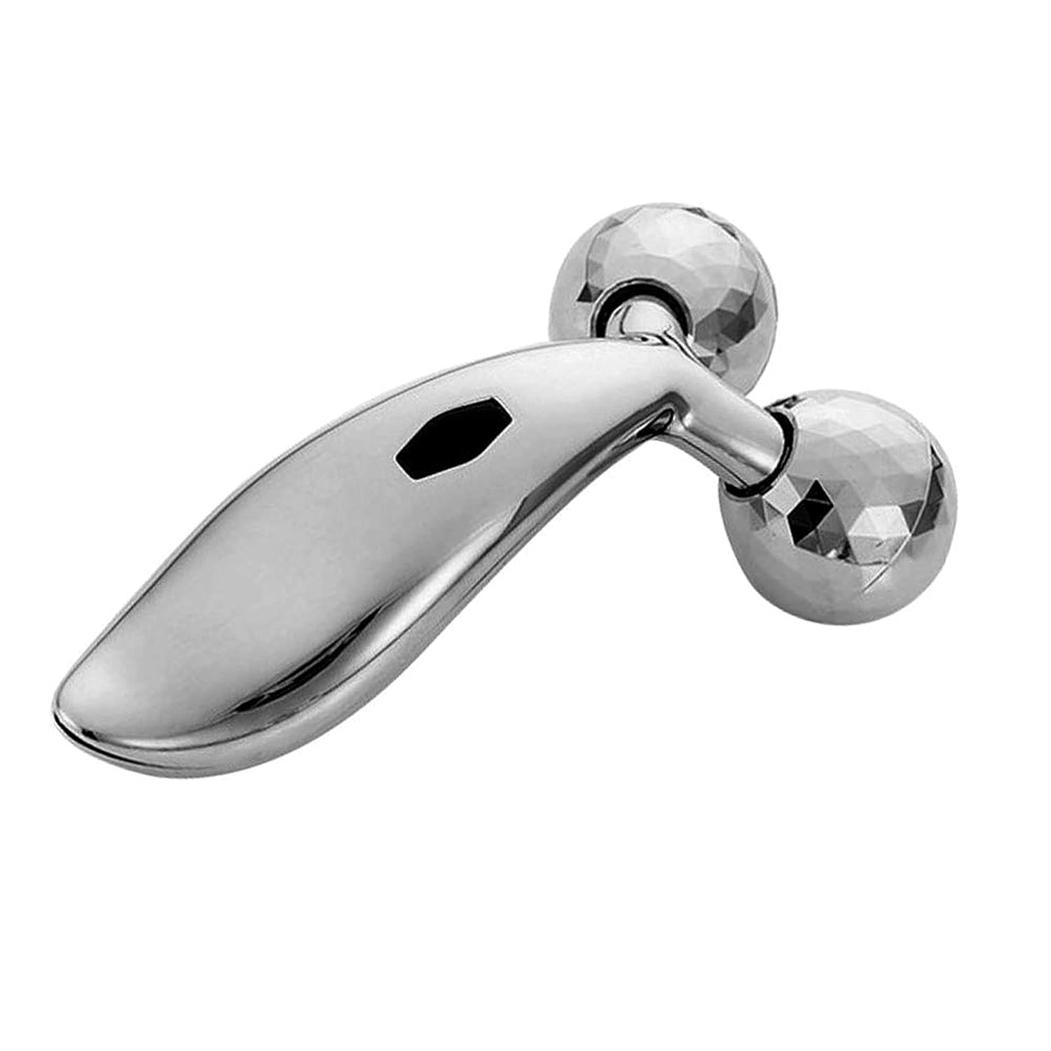 Zoxito Manual 3D Massager Roller 360 Rotate Face Full Body Shape For Skin Lifting Wrinkle Remover Facial Massage, 15.5 X 9.5 X 5