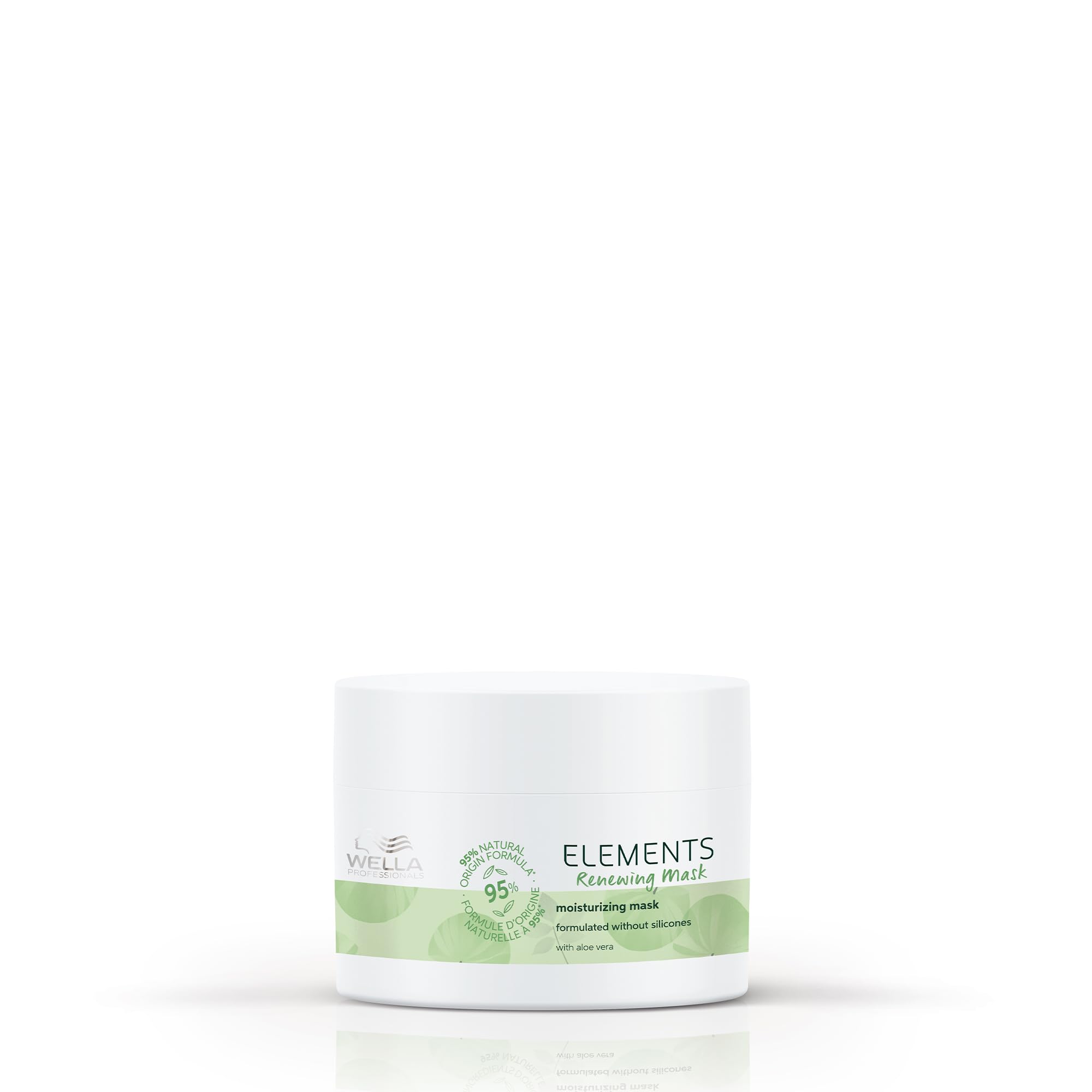 Wella Professionals Elements Silicone Free Renewing Moisturizing Hair Mask for All Hair Types, For Normal to Oily Scalp, 5.07 Fl