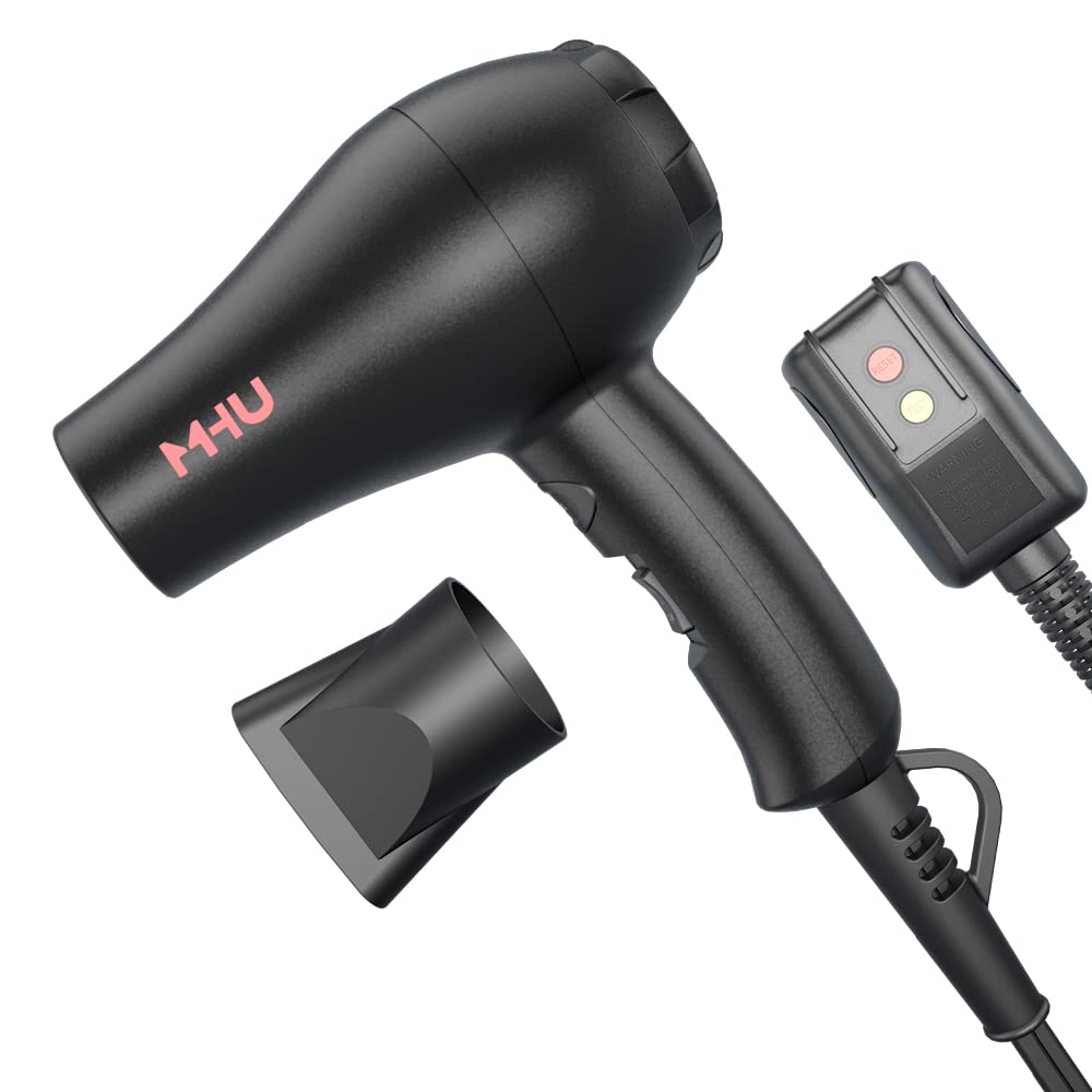 Mini Blow Dryer Ceramic Ionic 1000 Watts For Painting And Acrylic Pouring, Small Hair Dryer Compact And Lightweight For Kids And