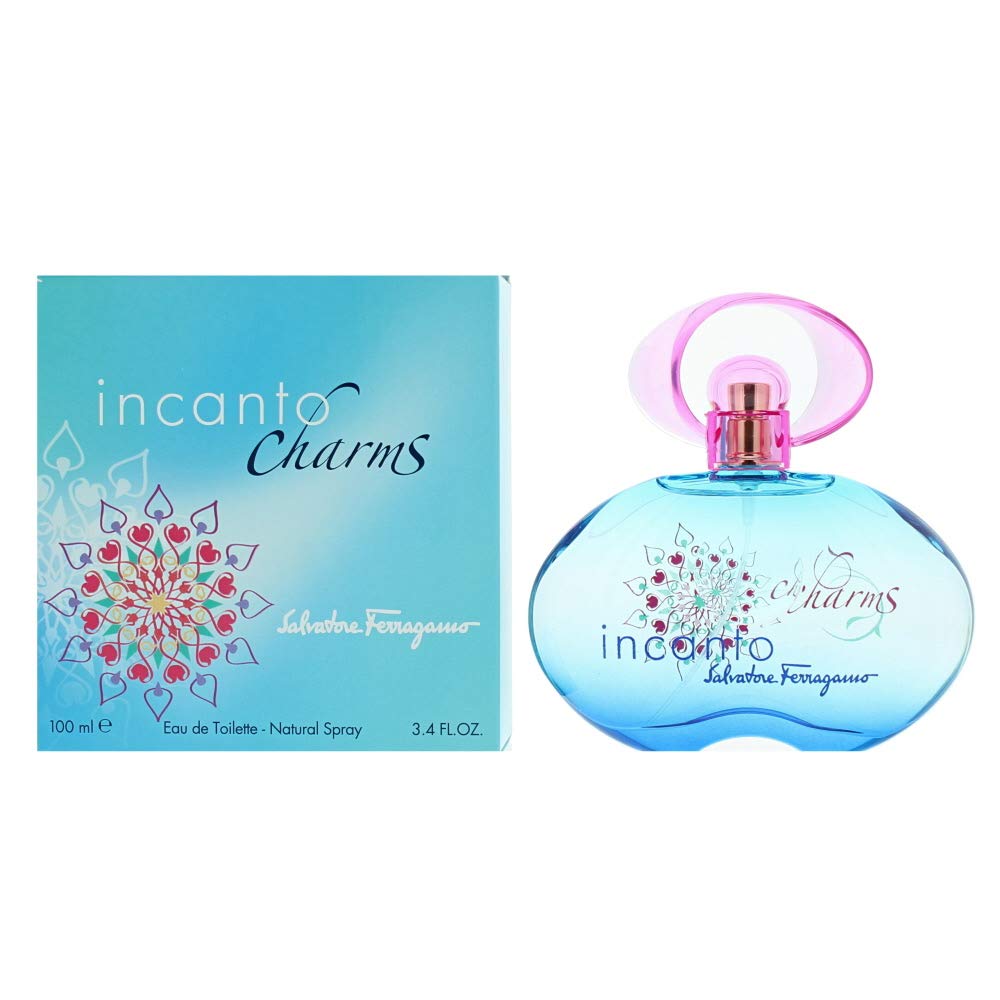 Incanto Charms By Salvatore Ferragamo, 3.4 Oz Eau De Toilette Spray For Women