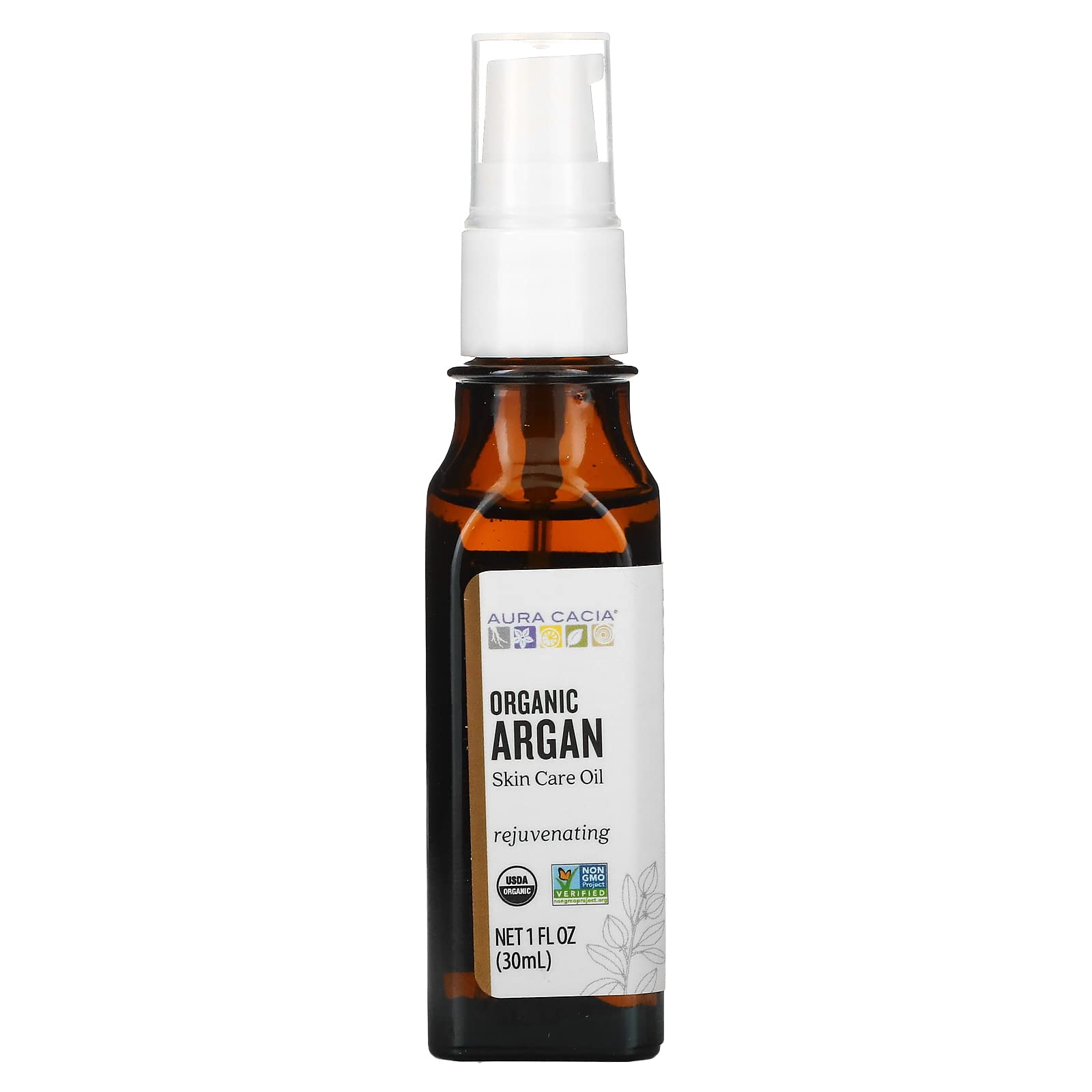 Aura Cacia - Organic Skincare Oil - Argan - Case of 3 - 1 fl oz(D0102H7HK8U.)