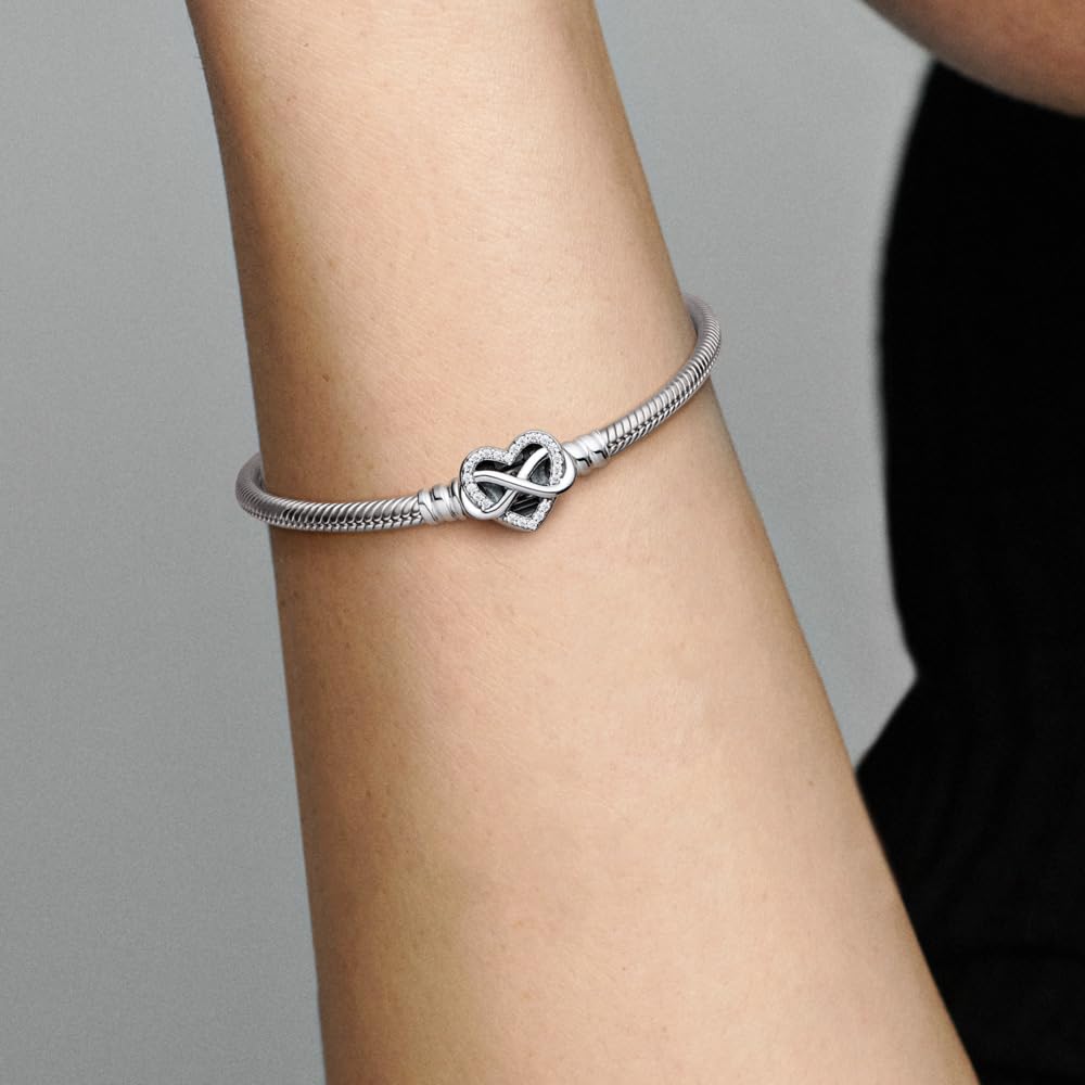 PANDORA Pulsera Moments 592645C01-18 coraz  n