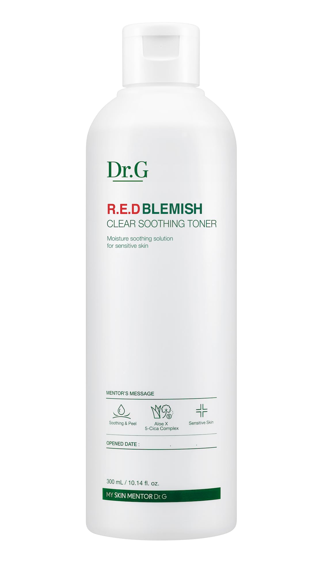 Dr.G RED Blemish Clear Soothing Korean Toner, 300ml - Korean Skin Care Toner, Toner Korean Skin Care, Toner Korean, Korean Toner